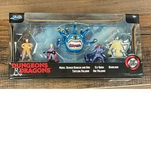Dungeons & Dragons Jada Diecast 5 Pack Wizards Of The Coast New Sealed